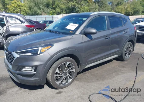 2020 Hyundai Tucson Sport from USA, damaged, VIN KM8J3CAL9LU208599